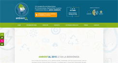Desktop Screenshot of expoambiental.cl